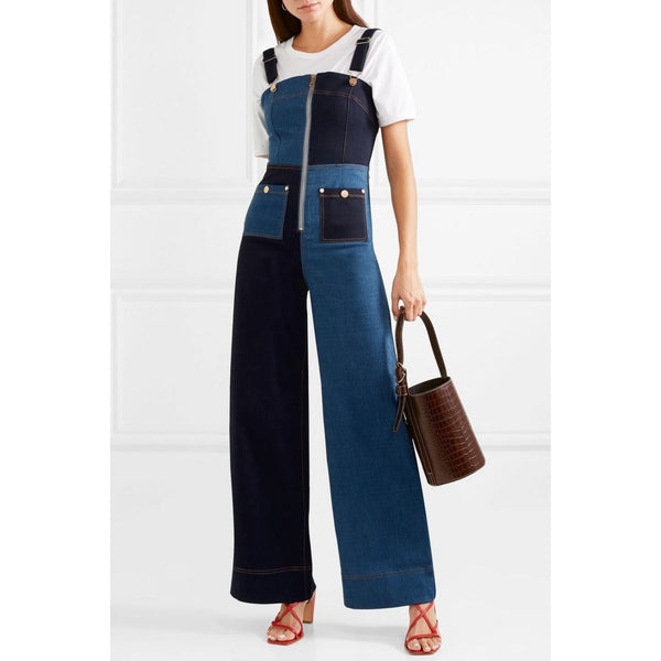 Two tone Dungaree