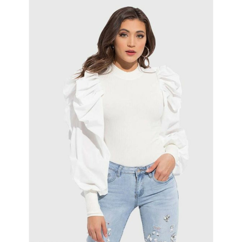 Drama Queen Puffed Sleeves Top