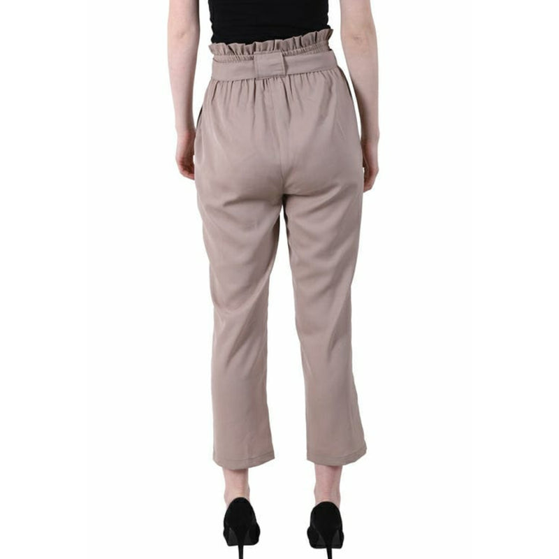 Georgette Trousers with Bow detailing